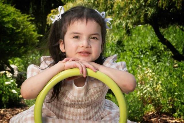 It was during a holiday to the Mornington Peninsula that four-year-old Lizzy fell ill.

“She developed flu-like symptoms, accompanied by a bright red, bumpy rash on her torso that spread to her whole body,” said mum Audette.

At the local GP, Lizzy tested positive for human metapneumovirus (HMPV) and the family were told to give her over-the-counter medicine at home. But her situation deteriorated. They went to Rosebud Hospital when she developed breathing problems, before she “crashed” and was transferred to Monash Children’s and placed on a ventilator.

Unfortunately, things got worse. Lizzy suffered a series of cardiac arrests and was rushed to The Royal Children’s Hospital, into heart surgery and placed on life support. They discovered Lizzy had both a viral HMPV and a group A strep infection.

Lizzy spent five weeks at the RCH, including three in an induced coma. She then undertook extensive rehab. “She needed to learn to drink, eat, talk, and move every muscle again.” A few months on, Lizzy is recovering well. Audette says she has “no words” for how grateful she is to the team at RCH. “Had we been at another hospital, I am not sure my little girl would be here with us today.”