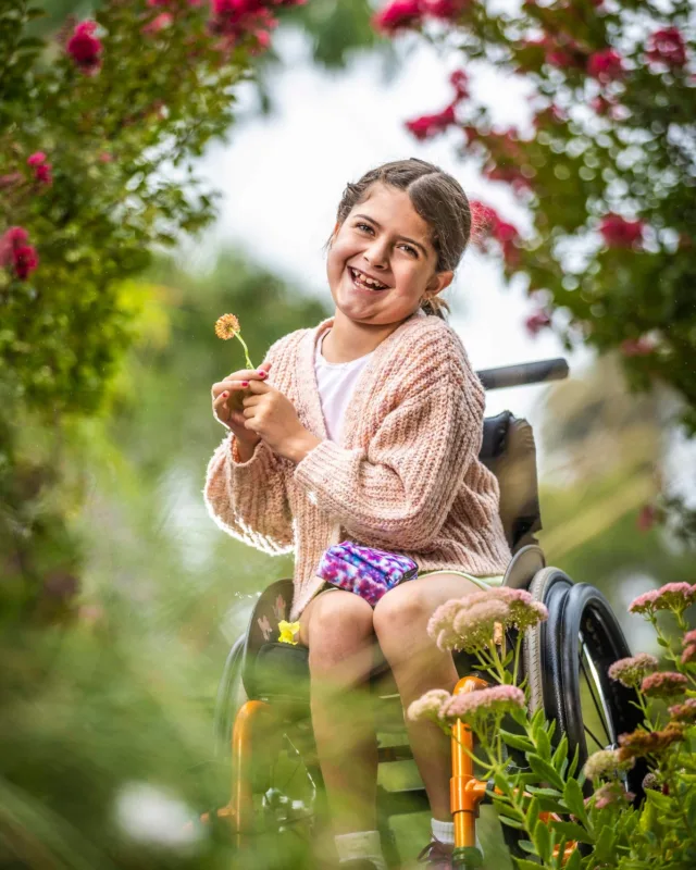 For young Olena, 8, the therapeutic garden program is helping her self-confidence to slowly bloom 🌼

Olena has transverse myelitis, an inflammatory disease of the spinal cord.

The condition, uncommon in children, causes loss of muscle strength and sensory symptoms like “pins and needles”.

Her mother Jess and ­father Rick said toiling in the garden was important for their daughter’s healing journey.

“It’s a way for Olena to do occupational therapy, using her muscles, hands and arms, without knowing she’s doing it,” Jess said.

“To be a part of nature, forget about all the medical stuff for a while and have fun in the garden ... it puts her mind in a different place.”

You can read more about Olena's story via the link in our bio 💜