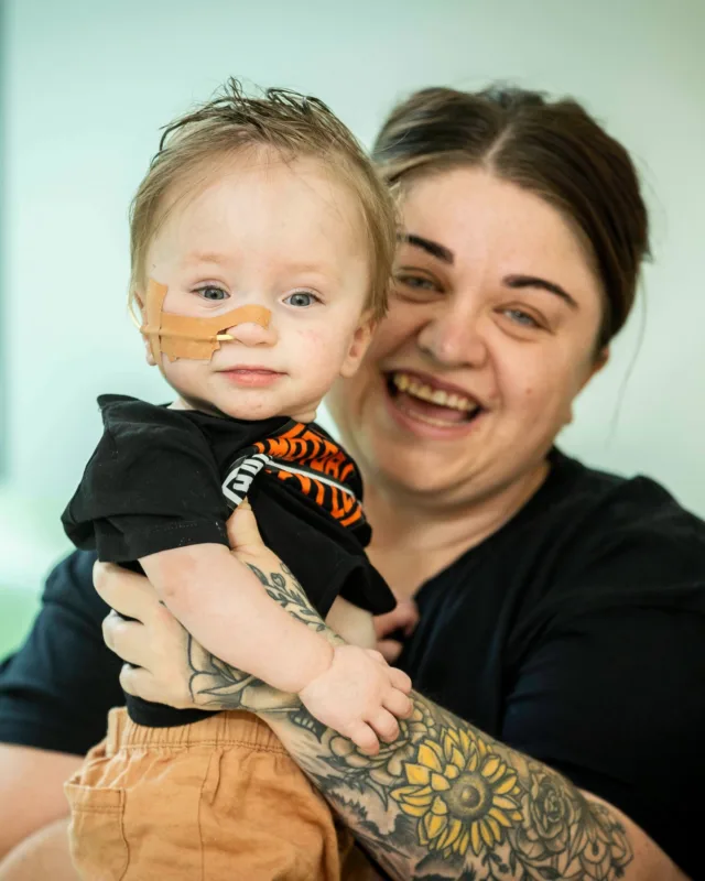 When George was born 16 weeks premature, he received national news coverage and was rightly nicknamed 'Miracle Baby' 💪

This week, 14 months on, gorgeous George’s bright smile and can-do spirit lit up the wards and clinics upon his return to the Royal Children’s Hospital for check-ups and scans.

Read more about George's story on our website 💜